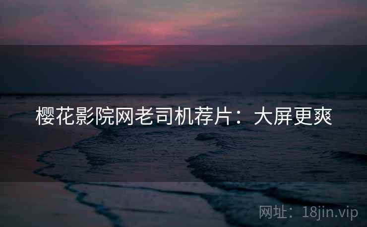 樱花影院网老司机荐片：大屏更爽